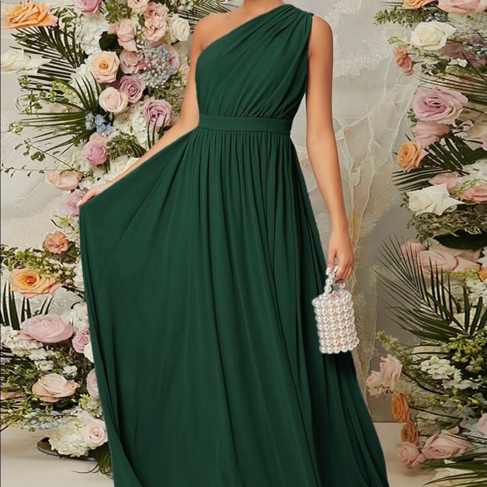 Beautiful gown darn green